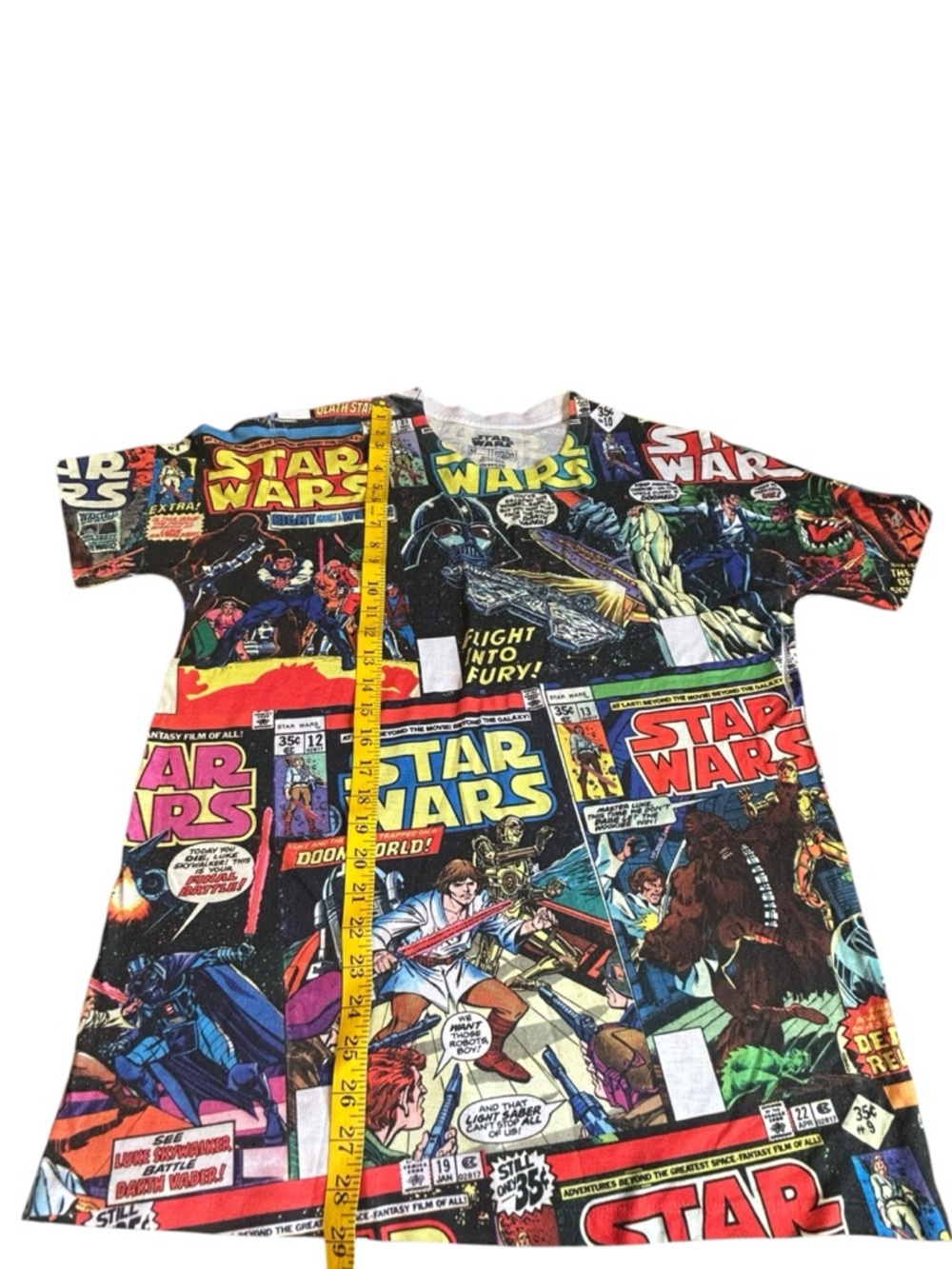 Star Wars Comic All Over Print Tee Mens M Fifth Sun Graphic Shirt - Picture 4 of 11